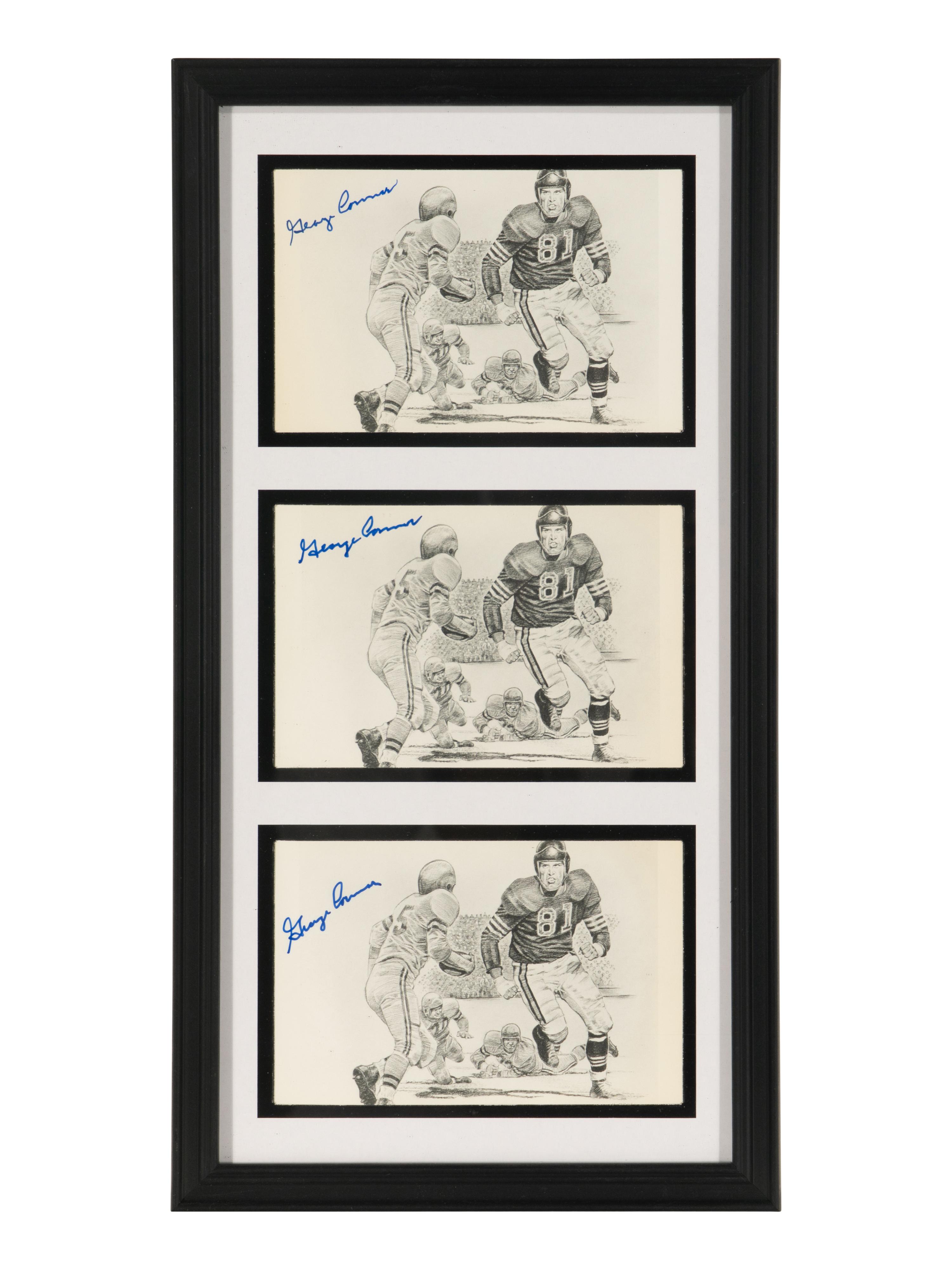 Collection One of Personal Items from Chicago Bears and Notre Dame Legend George Connor