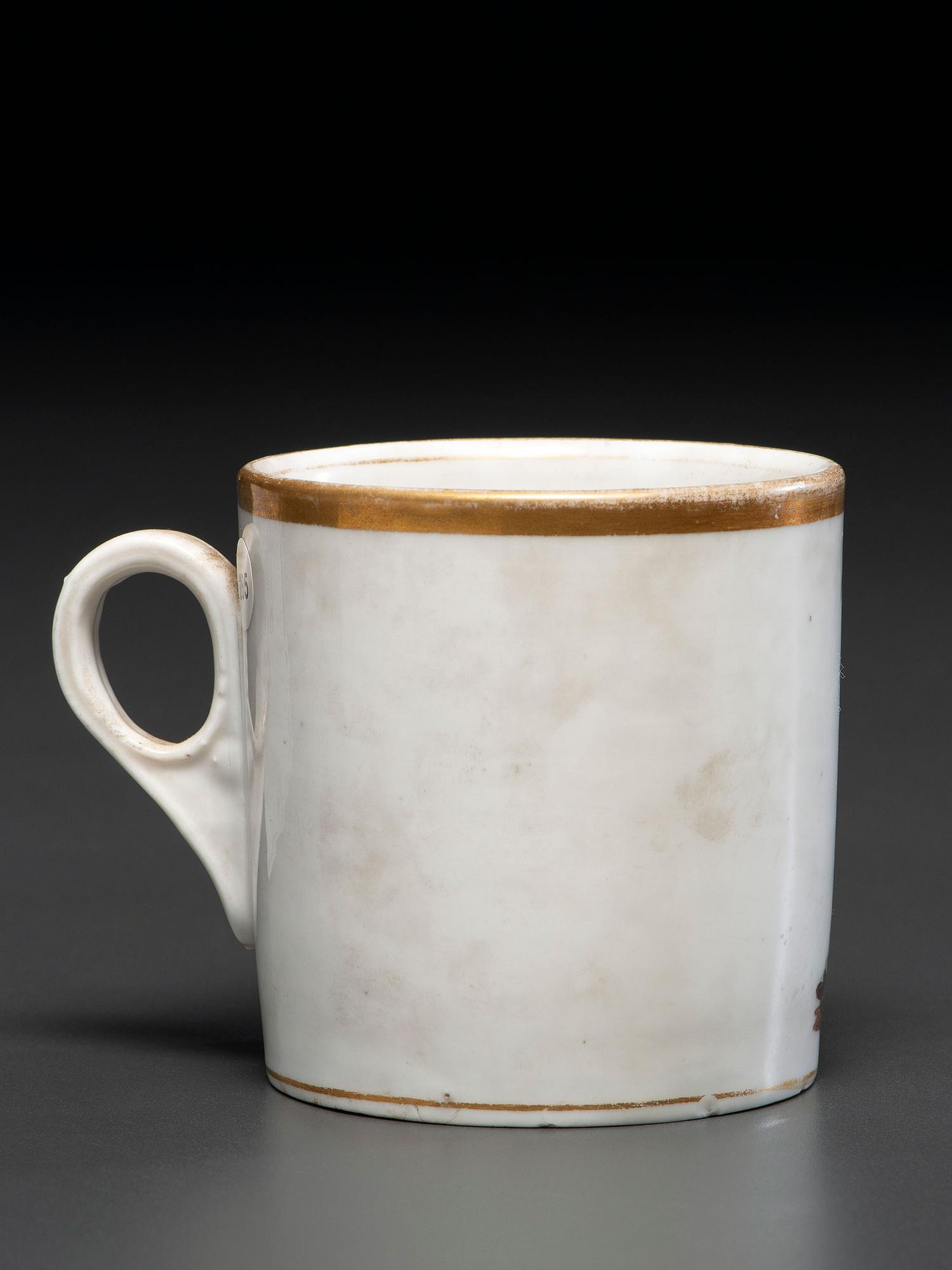 A Baseball Player's Porcelain Occupational Shaving Mug
