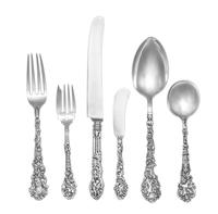 An American Silver Flatware Service