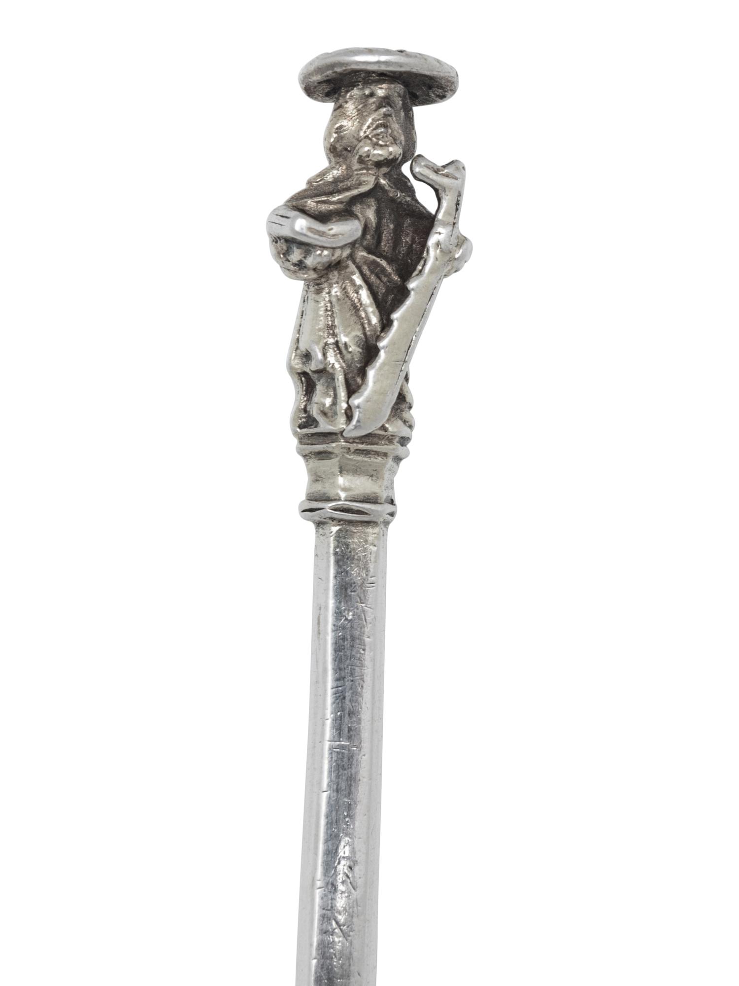 An Elizabeth I Silver Apostle Spoon