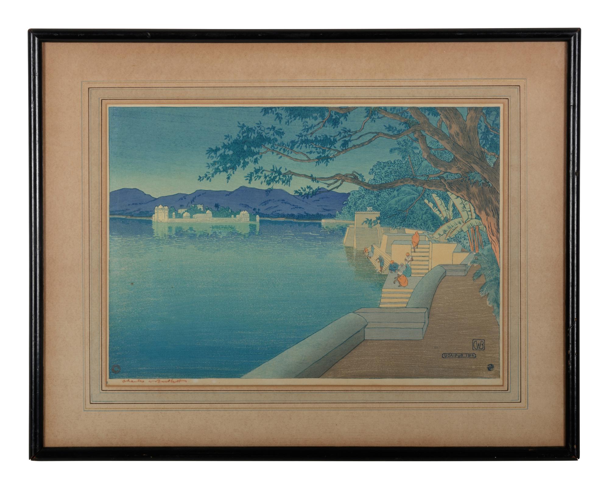 Four Japanese and Indian Prints