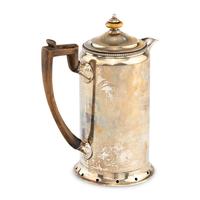 A George III Silver Hot Water Pot