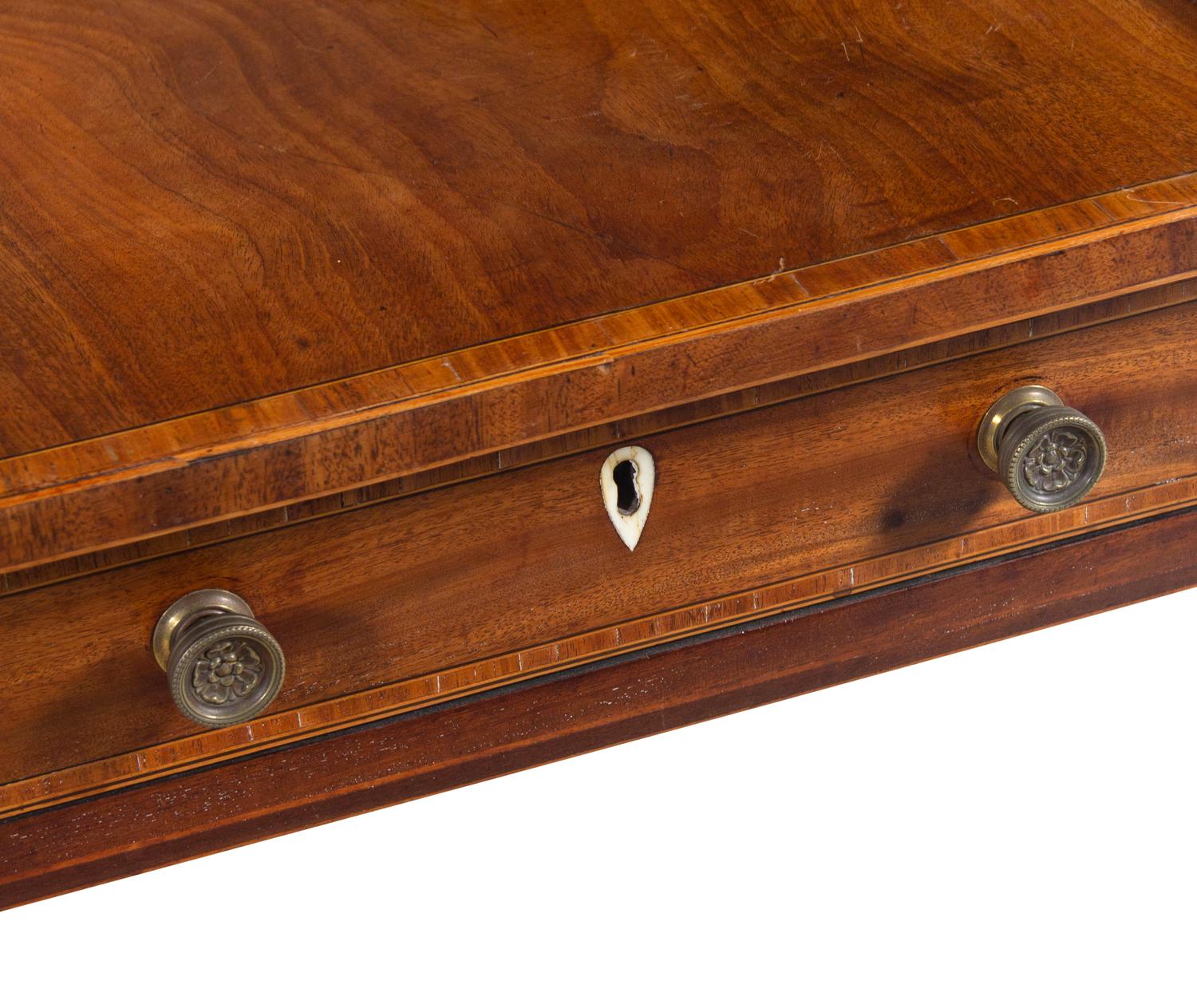 A Federal Inlaid Mahogany Pembroke Table