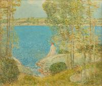Childe Hassam (American, 1859-1935) — The Bather (The Bather I) , 1904