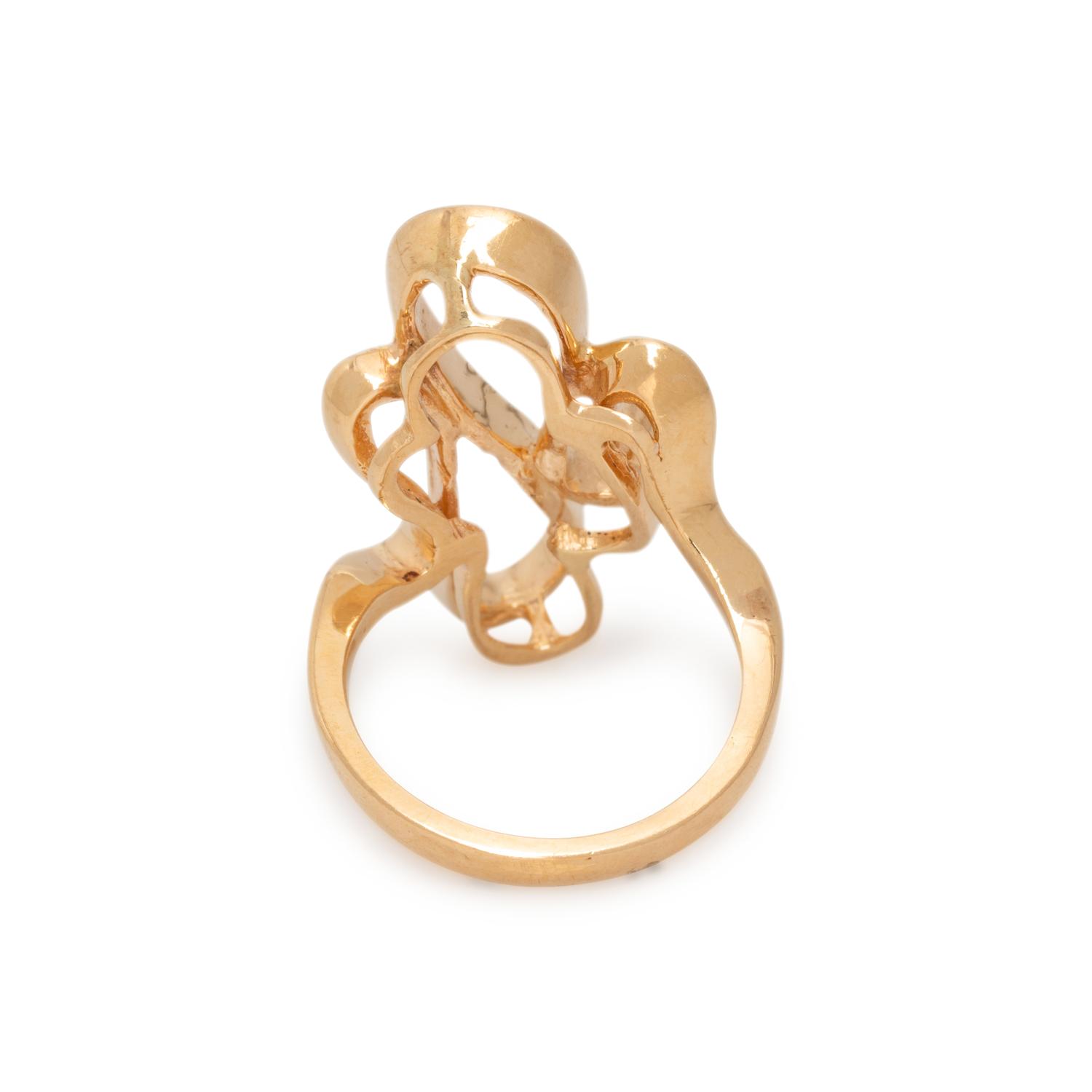 YELLOW GOLD RING