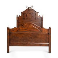 A Rustic Style Bed