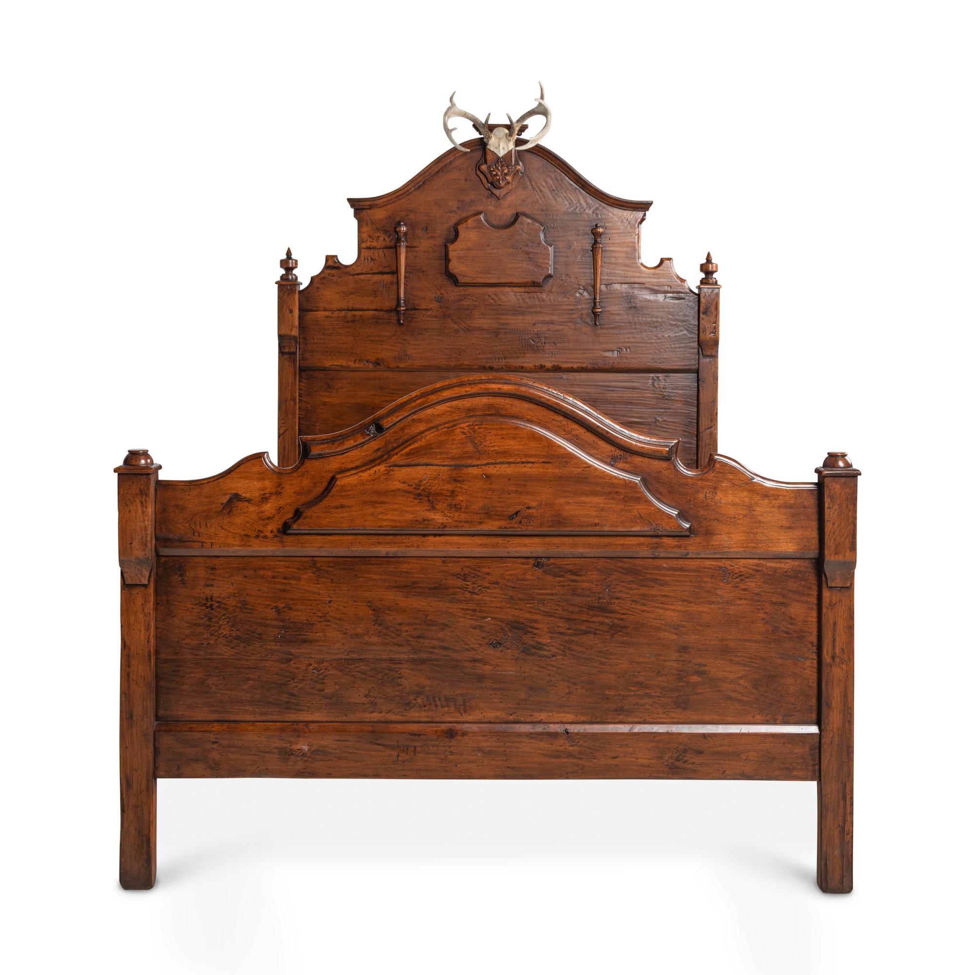 A Rustic Style Bed