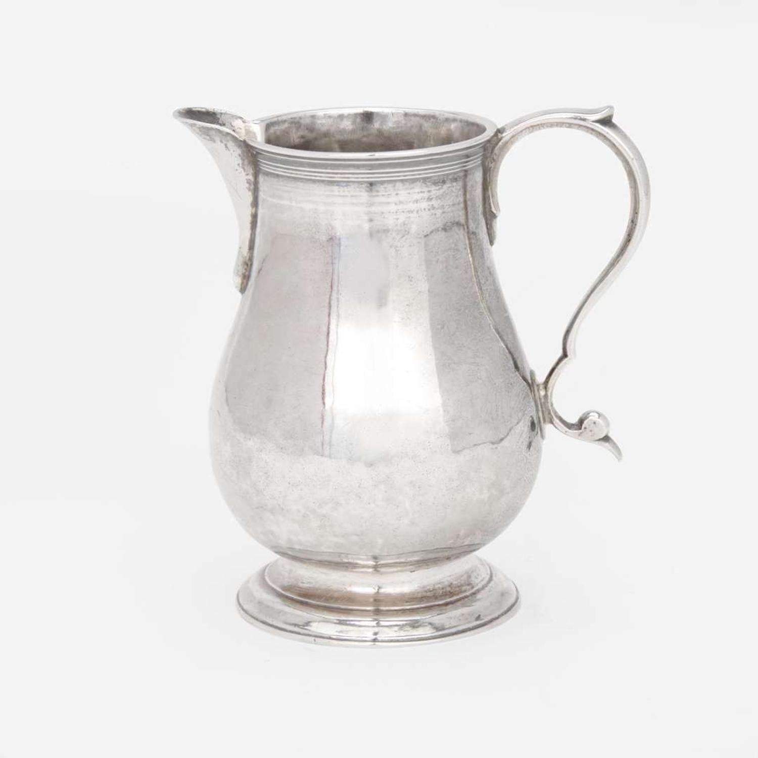 A silver cream pot William Swan, Boston, MA, circa 1740