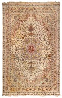 A Persian Silk Carpet