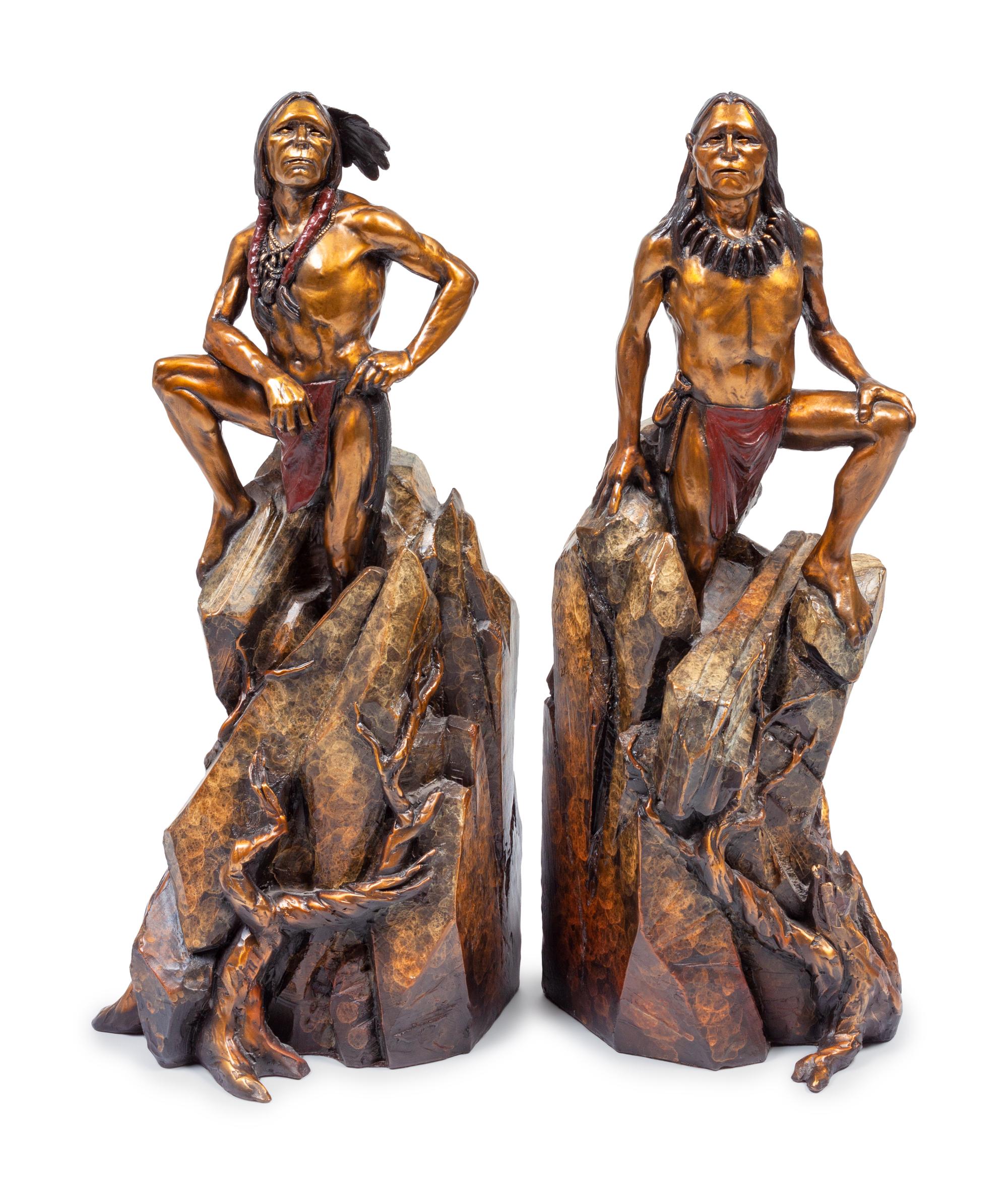 Indian Bookends , edition 26/50