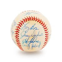 A Group of 19 Los Angeles Angels Signed Baseballs,
