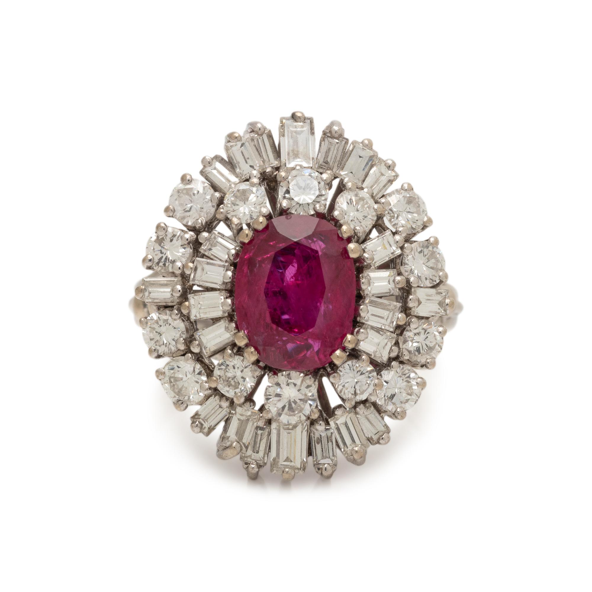 RUBY AND DIAMOND RING