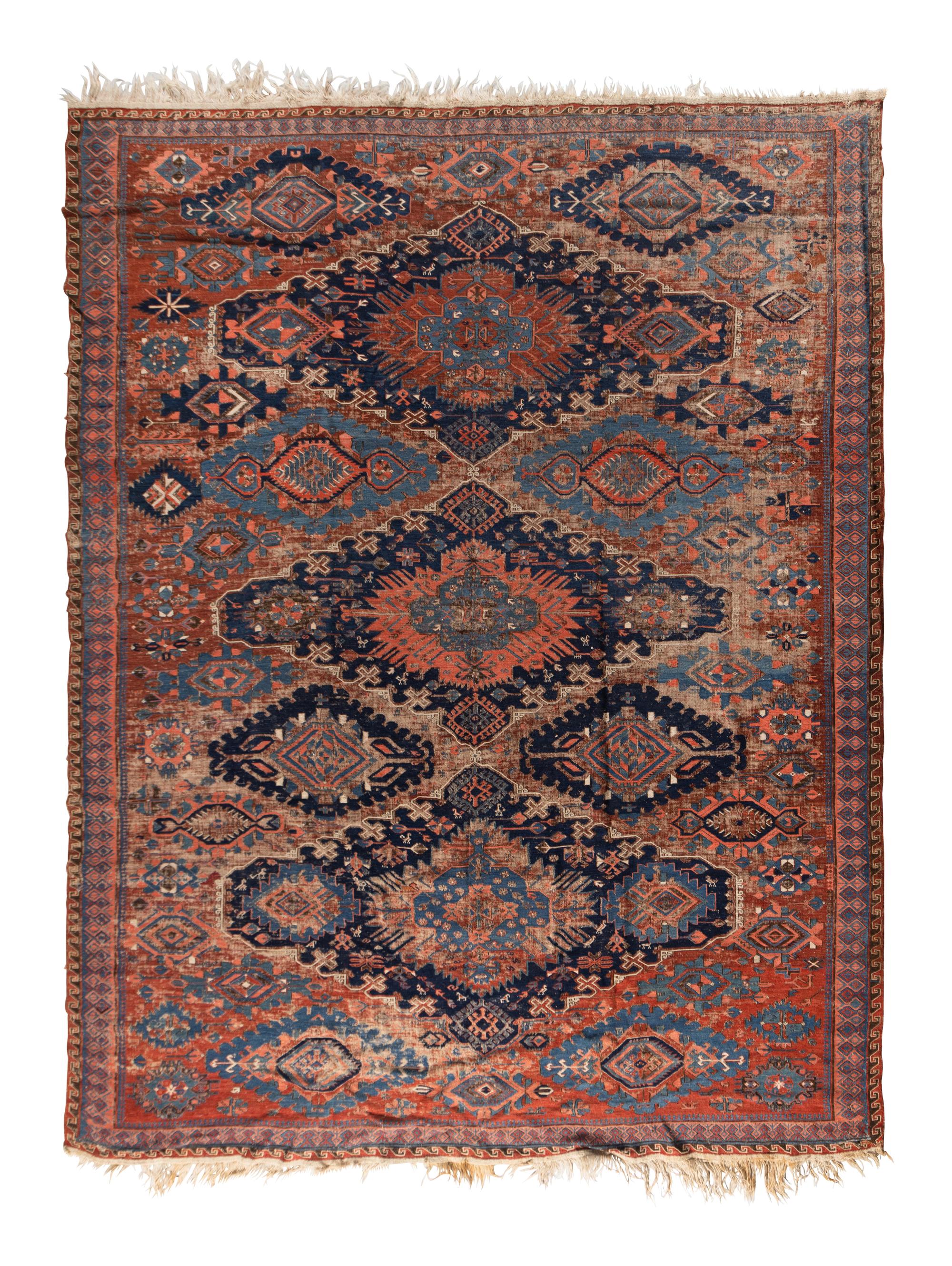 A Soumak Wool Rug