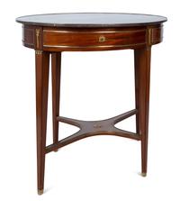 A Continental Neoclassical Bronze Mounted Mahogany Table — 20TH CENTURY