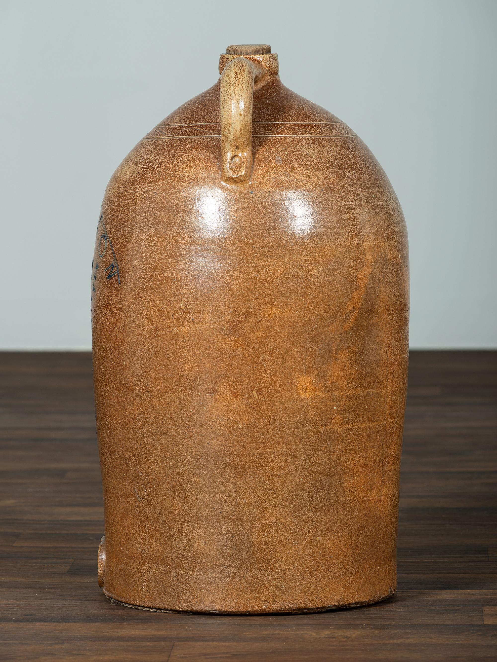 A Massillon Stoneware Co. Twenty-Gallon Cooler