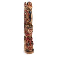 Polychrome Model Totem Pole