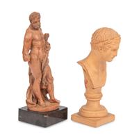 Two Grand Tour Terracotta Articles