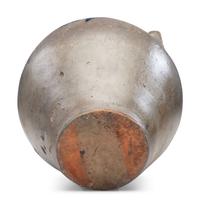 A Daniel Fisk Cobalt Decorated One Gallon Stoneware Crock