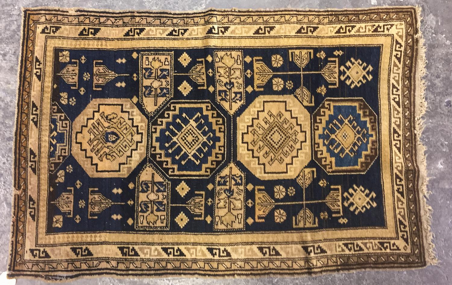 A Northwest Persian Wool Rug 4 feet 10 inches x 3 feet 3 inches. — 1ST HALF 20TH CENTURY