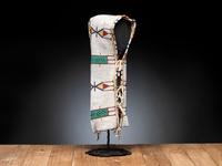 Sioux Beaded Hide Cradle