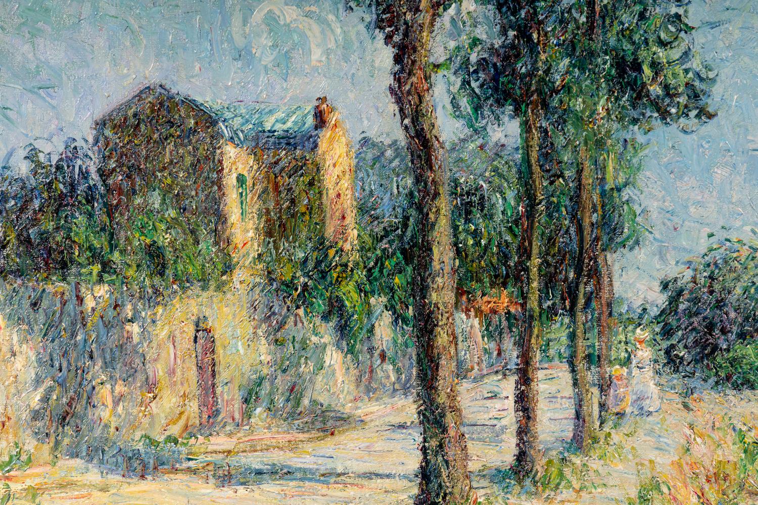 Le quai du Pothuis à Pontoise