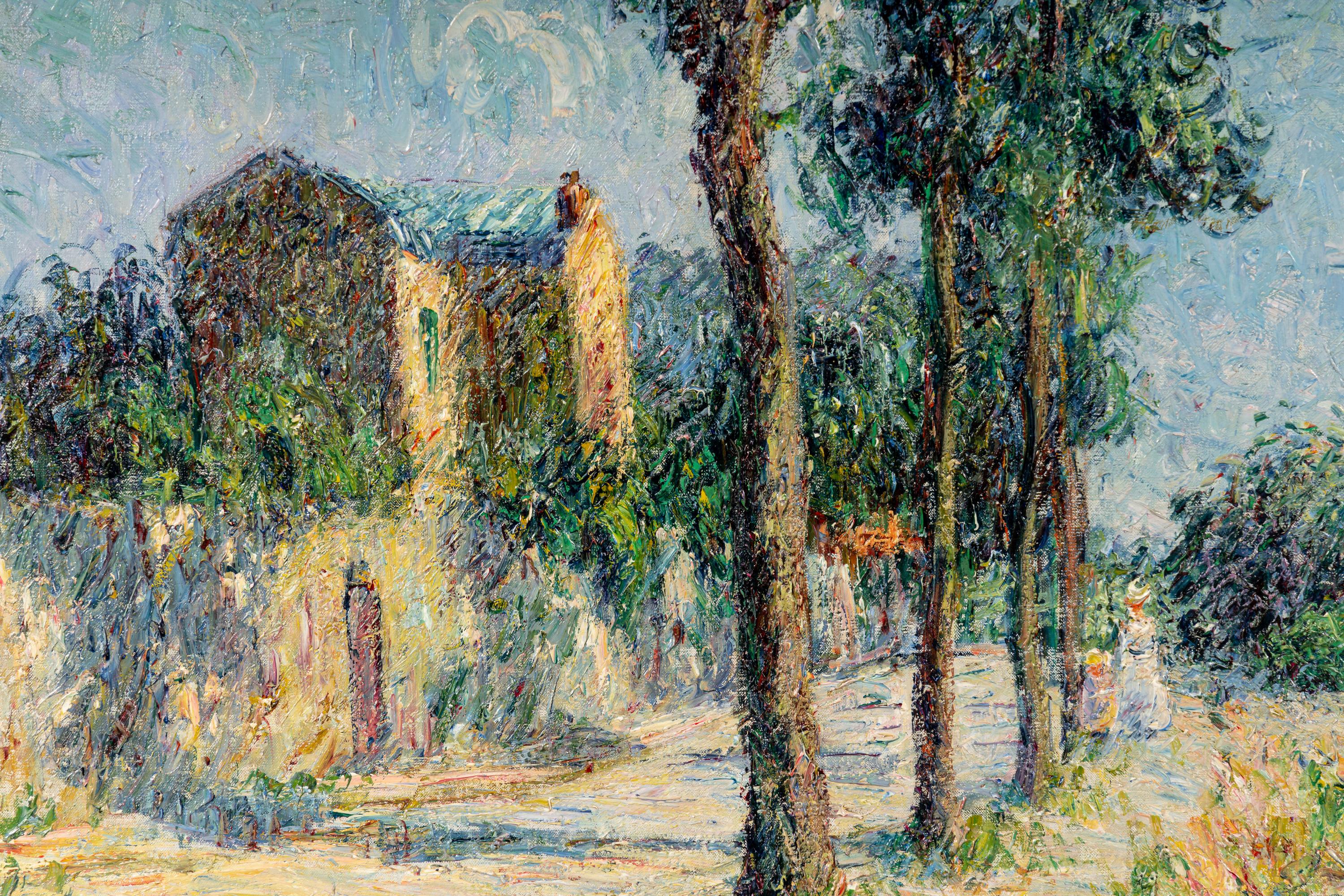 Le quai du Pothuis à Pontoise