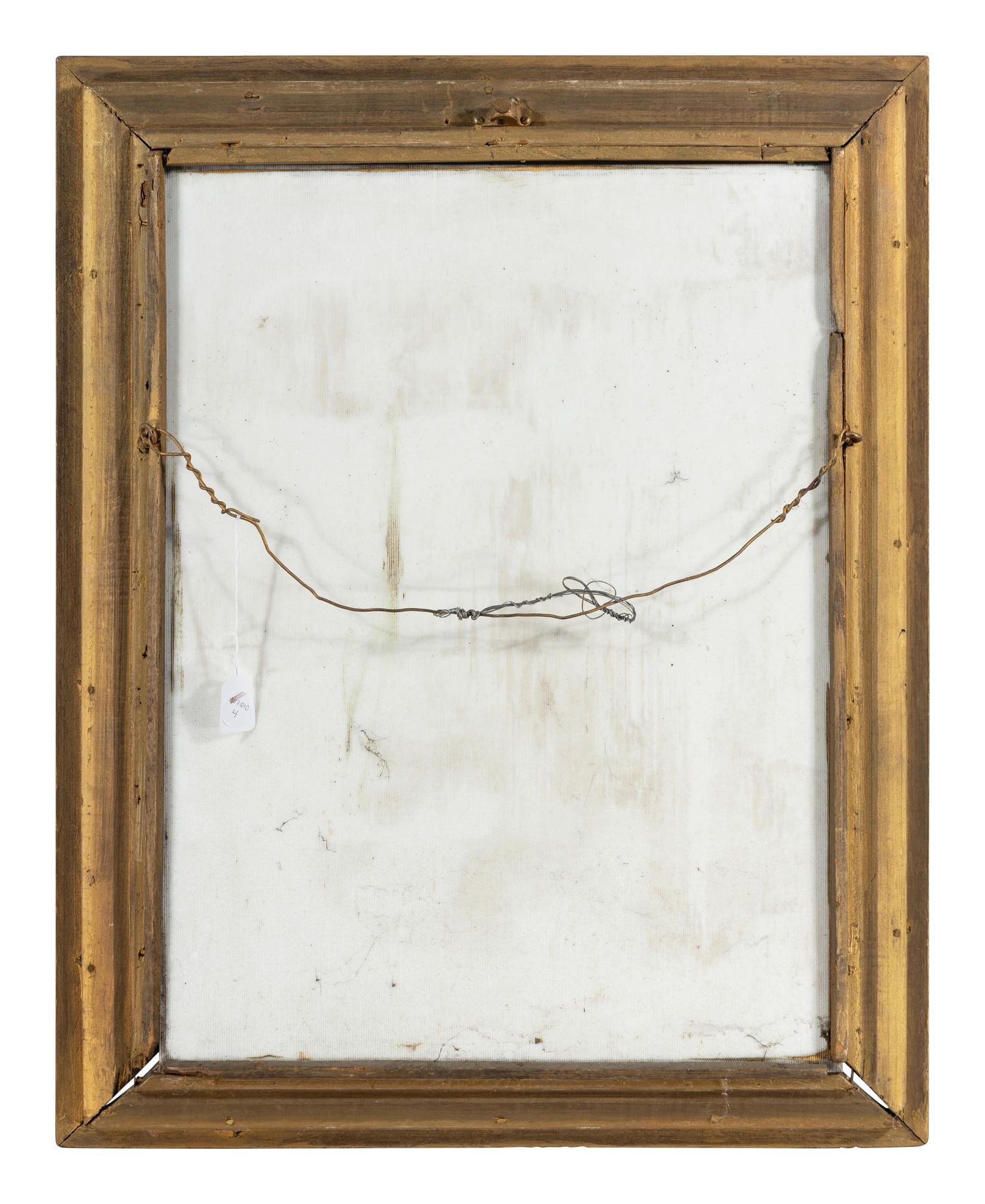 A 'Here's Happy Days' Painted Vitrolite Advertising Panel for I.W. Harper Whiskey