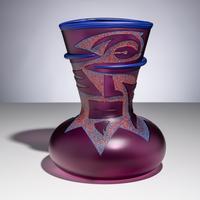 Dan Dailey (American, b. 1947) — Pine Tree Woman Vase, 1994