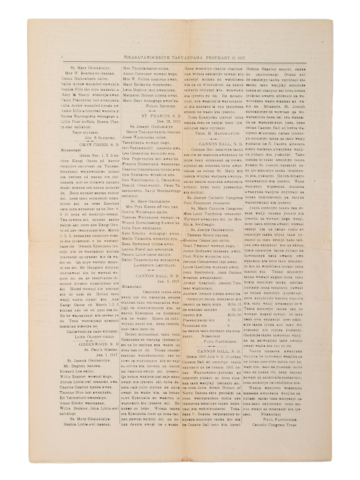 [PERIODICALS]. A group of 13 nineteenth-century newspapers and publications, including The Emancipator and the Catholic newspaper of the Yankton Sioux.