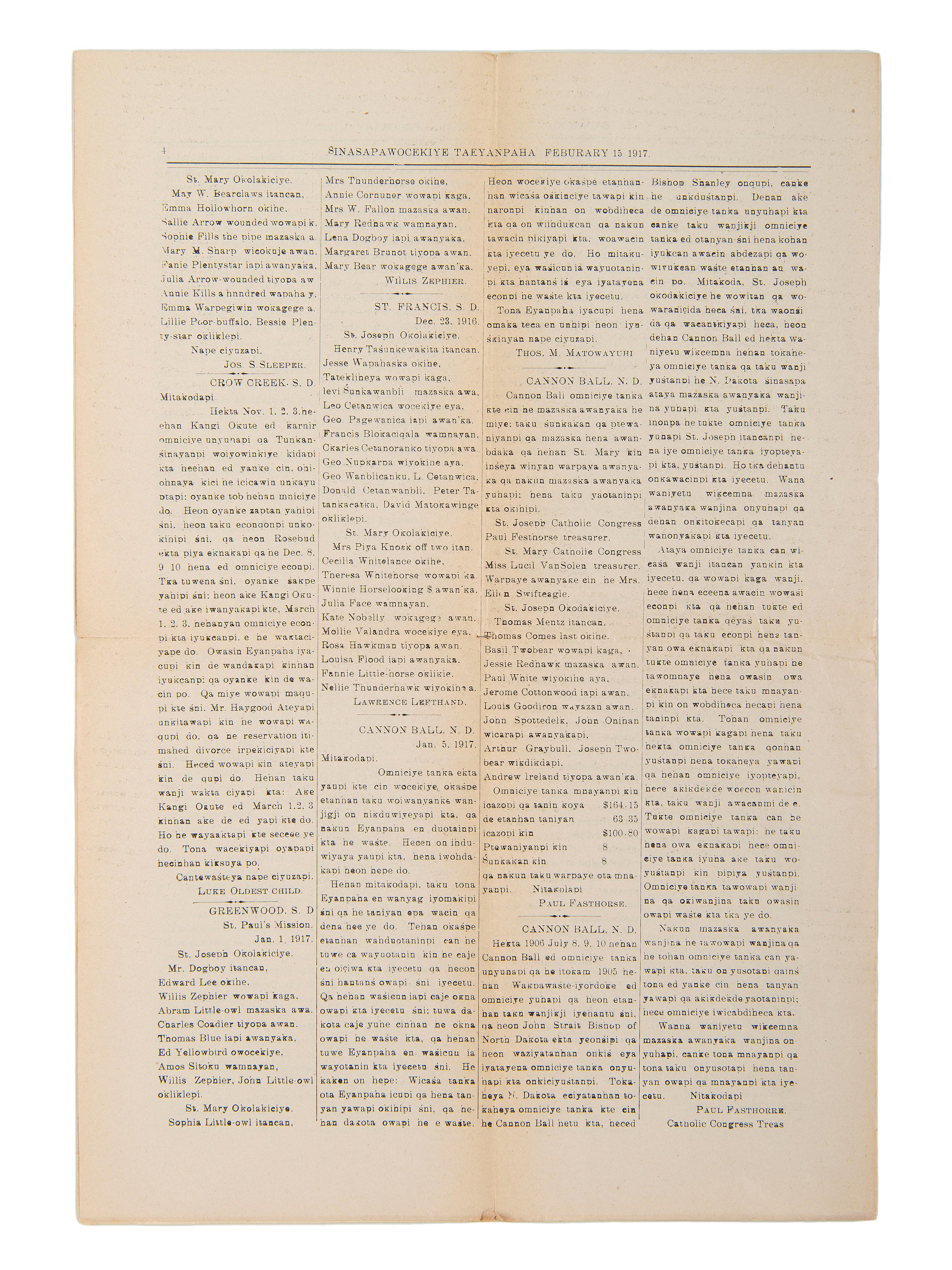 [PERIODICALS]. A group of 13 nineteenth-century newspapers and publications, including The Emancipator and the Catholic newspaper of the Yankton Sioux.