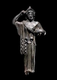 A Roman Bronze Athena Promachos