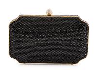 A Judith Leiber Black Minaudiere