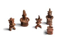 Eight Nayarit and Colima Terracotta Musicians