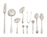 A Group of Various Silver Utensils