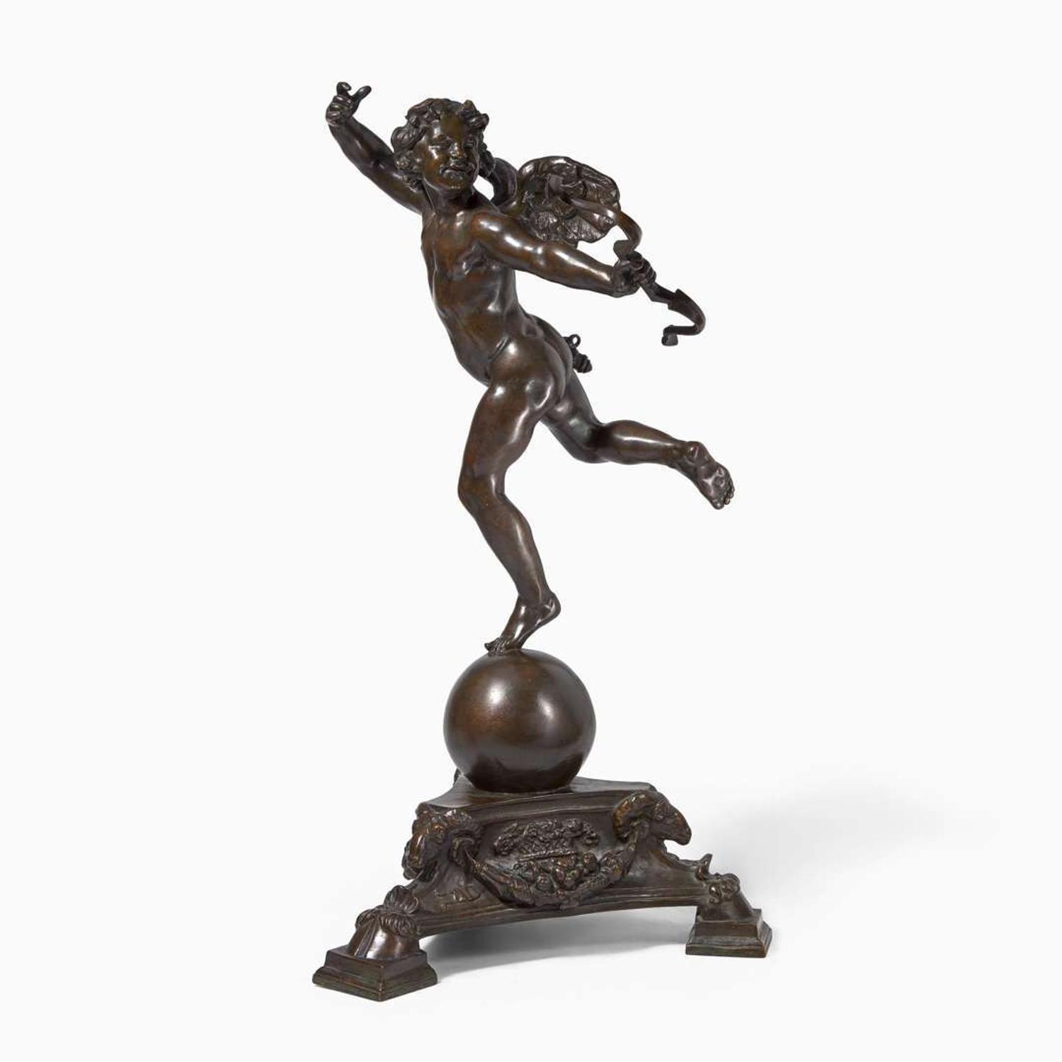 Frederick William MacMonnies (American, 1863–1937) Running Cupid and Standing Cupid (The Pair)