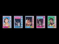 A Group of 1973-74 (197/264) and 1974-75 (162/264) Topps Basketball Partial Sets,