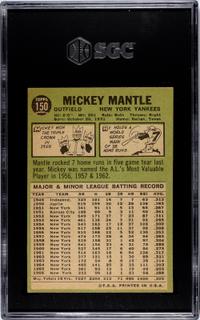 A Complete Set of 1967 Topps Baseball Cards Including SGC Graded Key Cards (609/609),