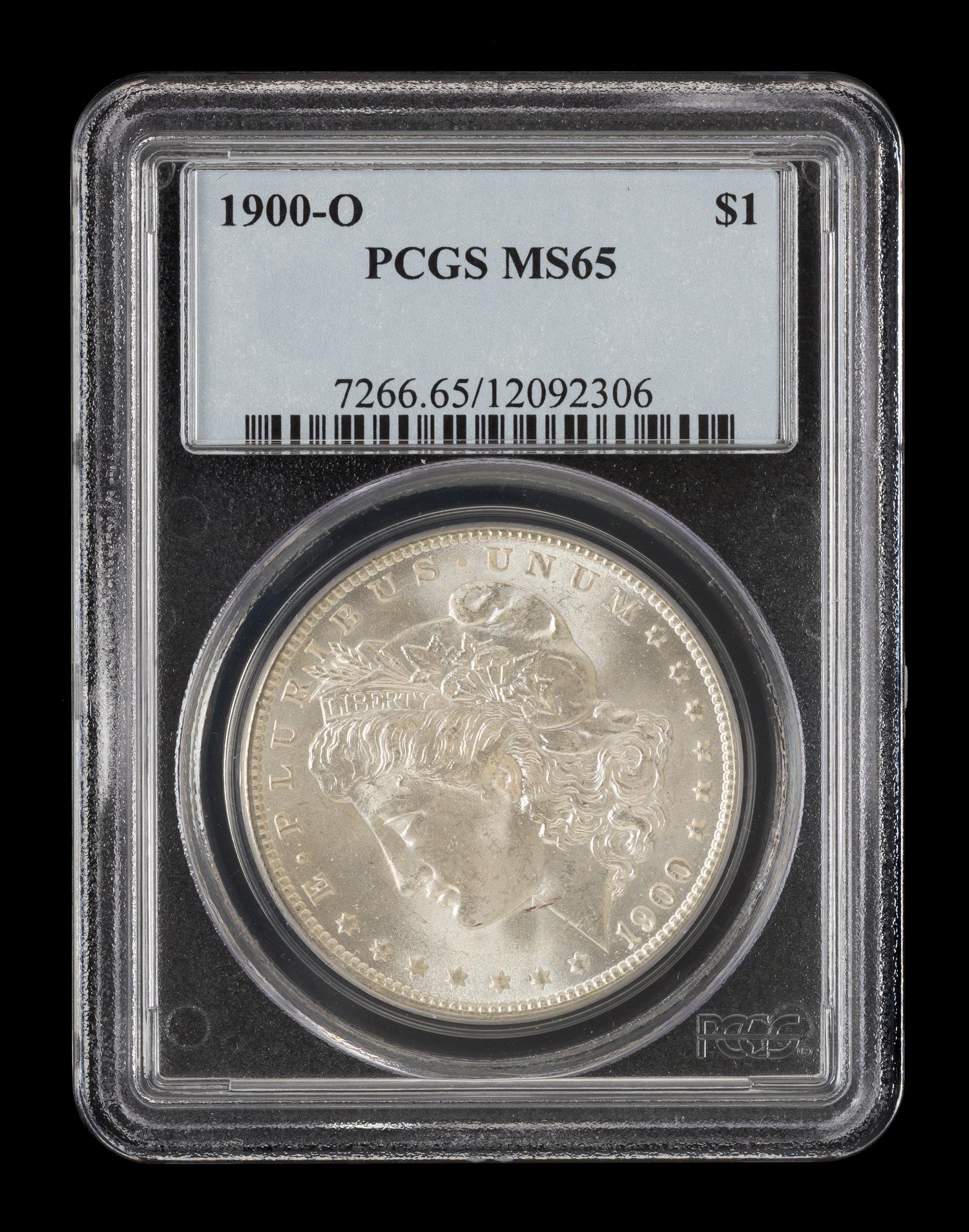 A United States 1900-O Morgan Silver Dollar Coin