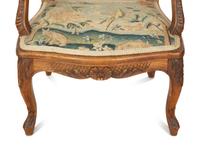 A Louis XV Style Carved Fruitwood Child's Chair