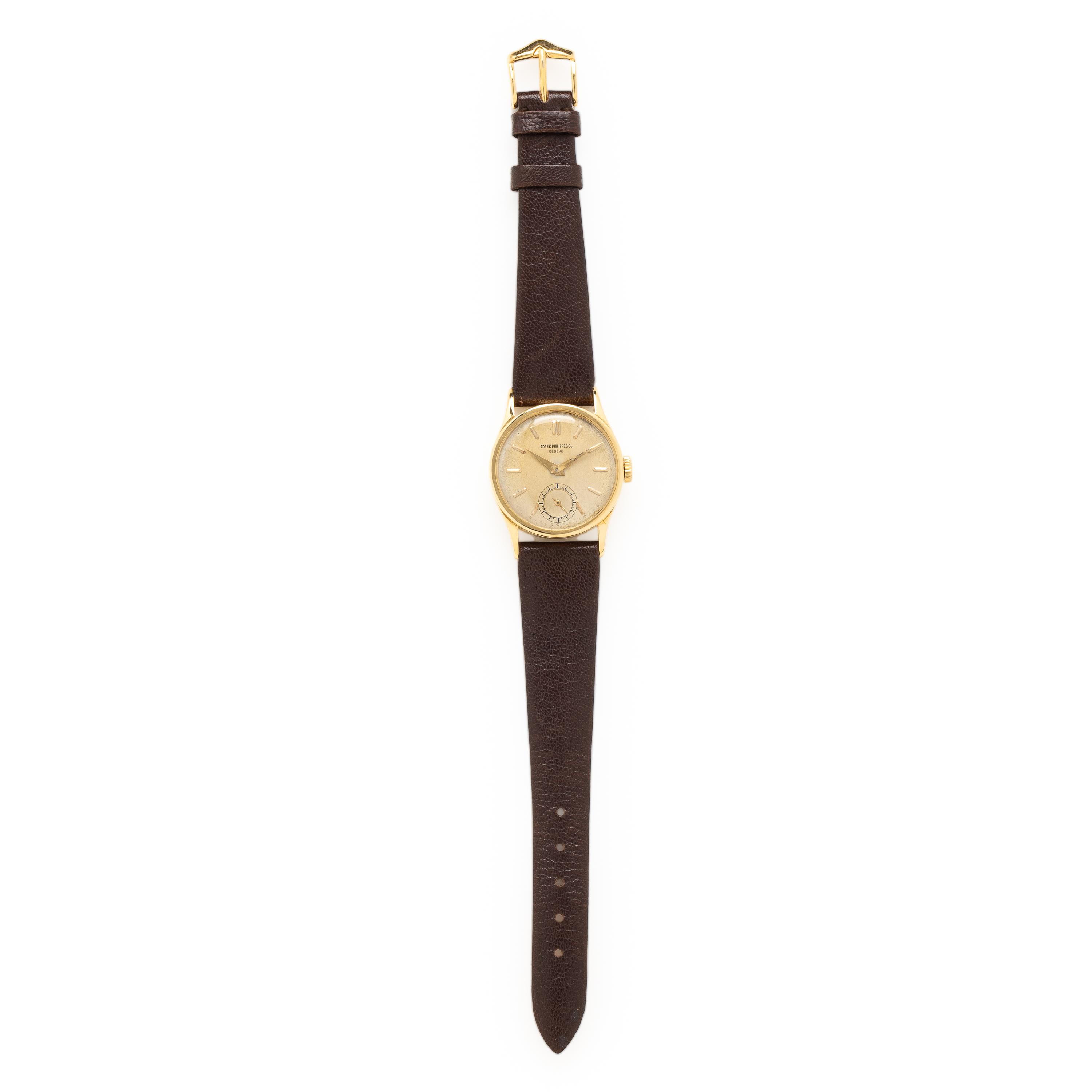 Patek Philippe, Ref. 96J, 18K Yellow Gold 'Calatrava' Watch