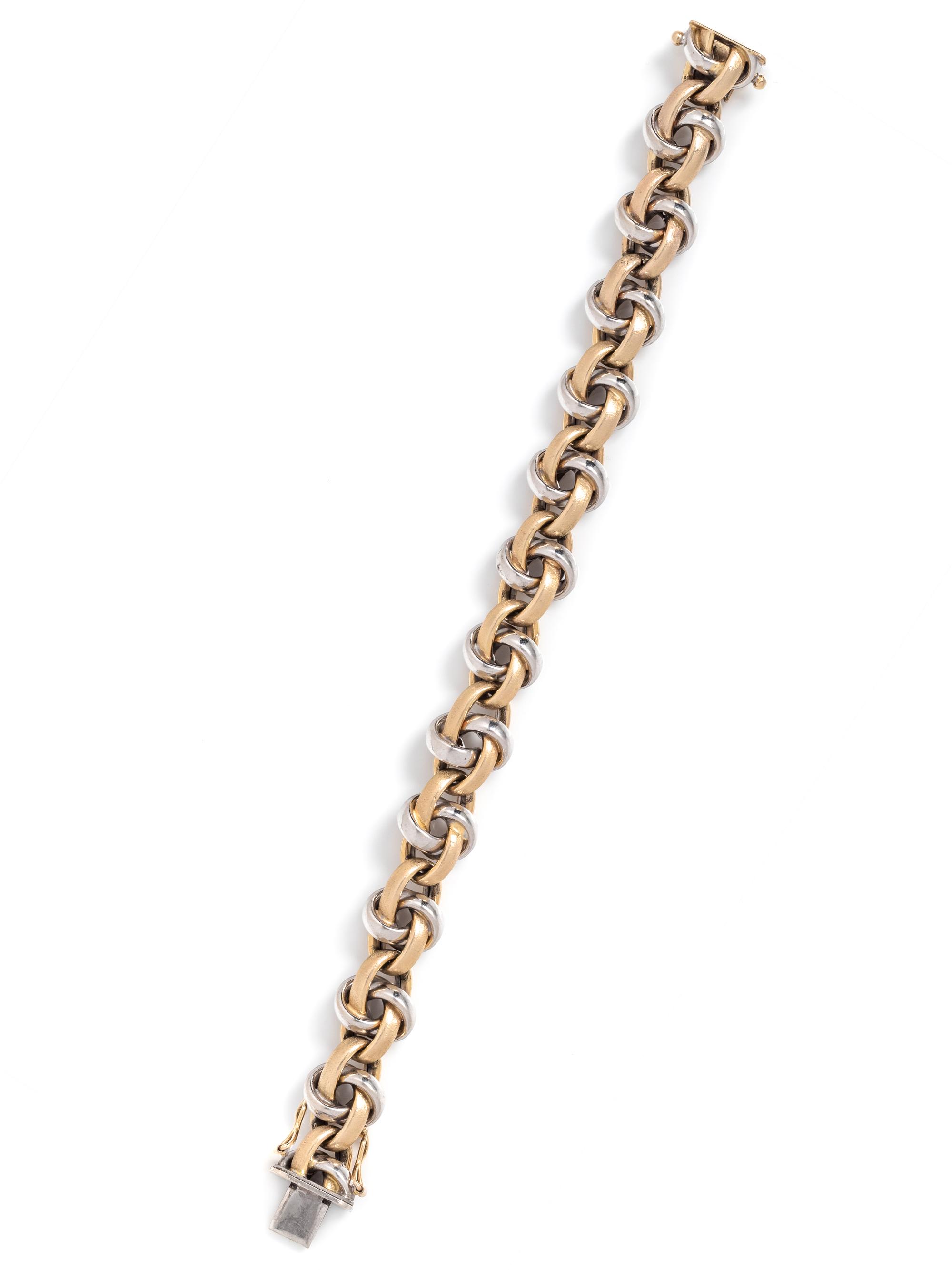 BICOLOR GOLD BRACELET