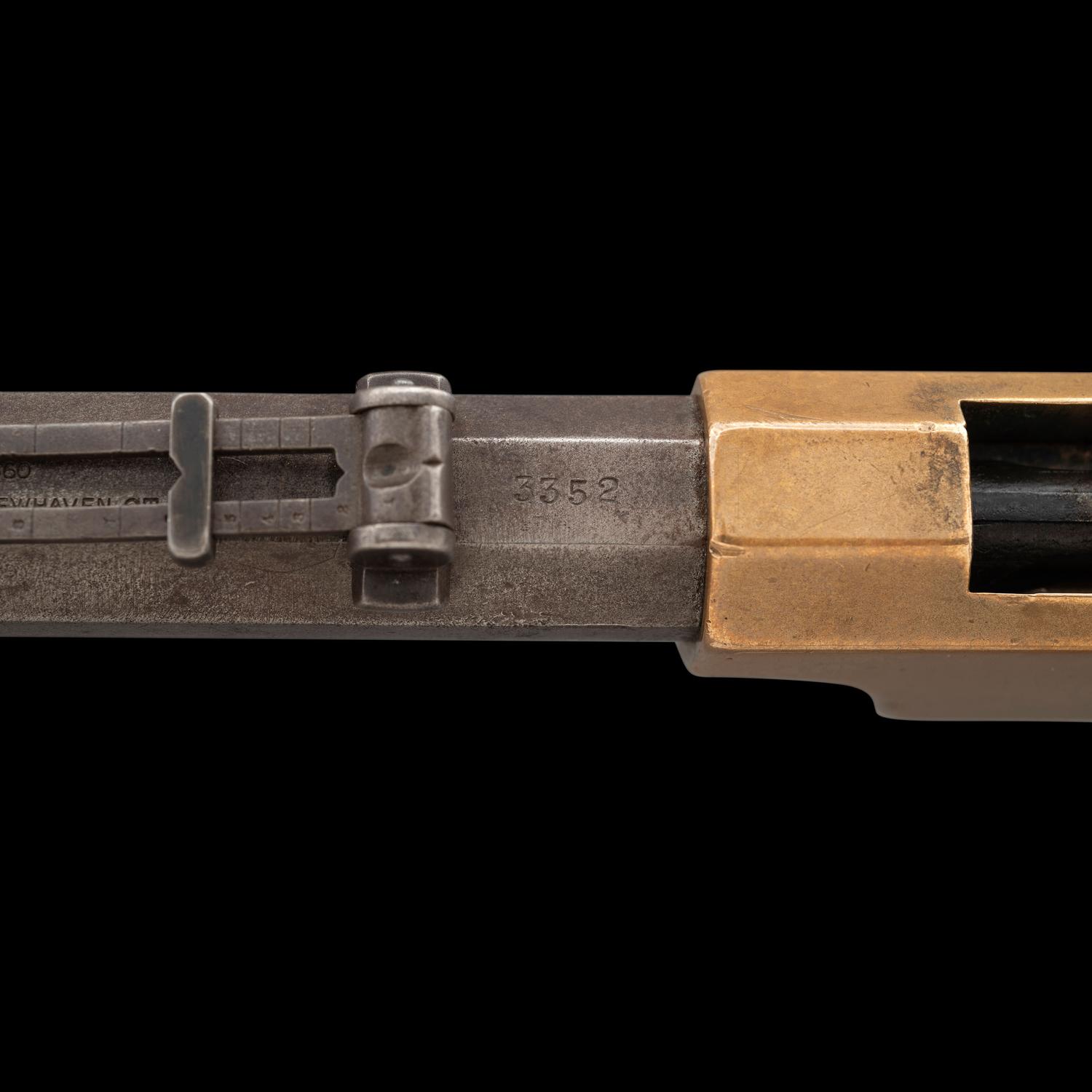 Maritally Marked 1st DC Cavalry Henry Rifle from the Collection of Charles Worman
