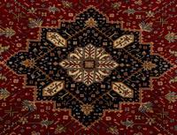 An Indo-Heriz Wool Carpet