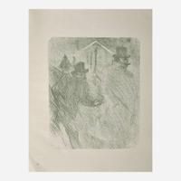 [Art] [Toulouse-Lautrec, Henri de] Clémenceau, Georges Au pied du Sinaï