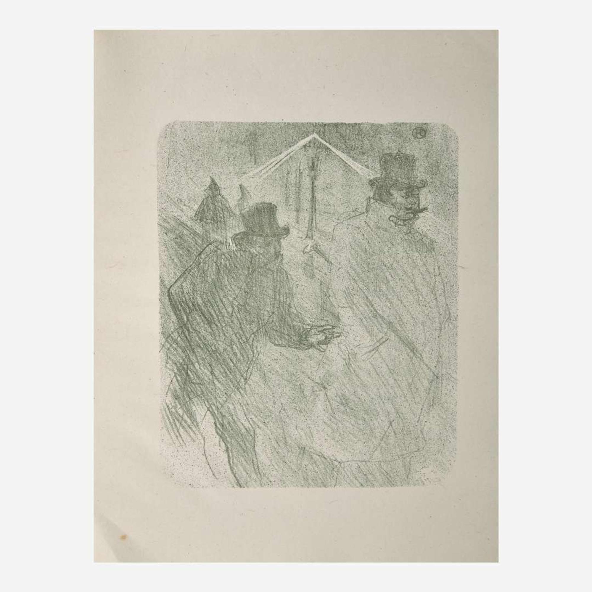 [Art] [Toulouse-Lautrec, Henri de] Clémenceau, Georges Au pied du Sinaï