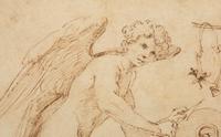 Cupid Sharpening Arrows