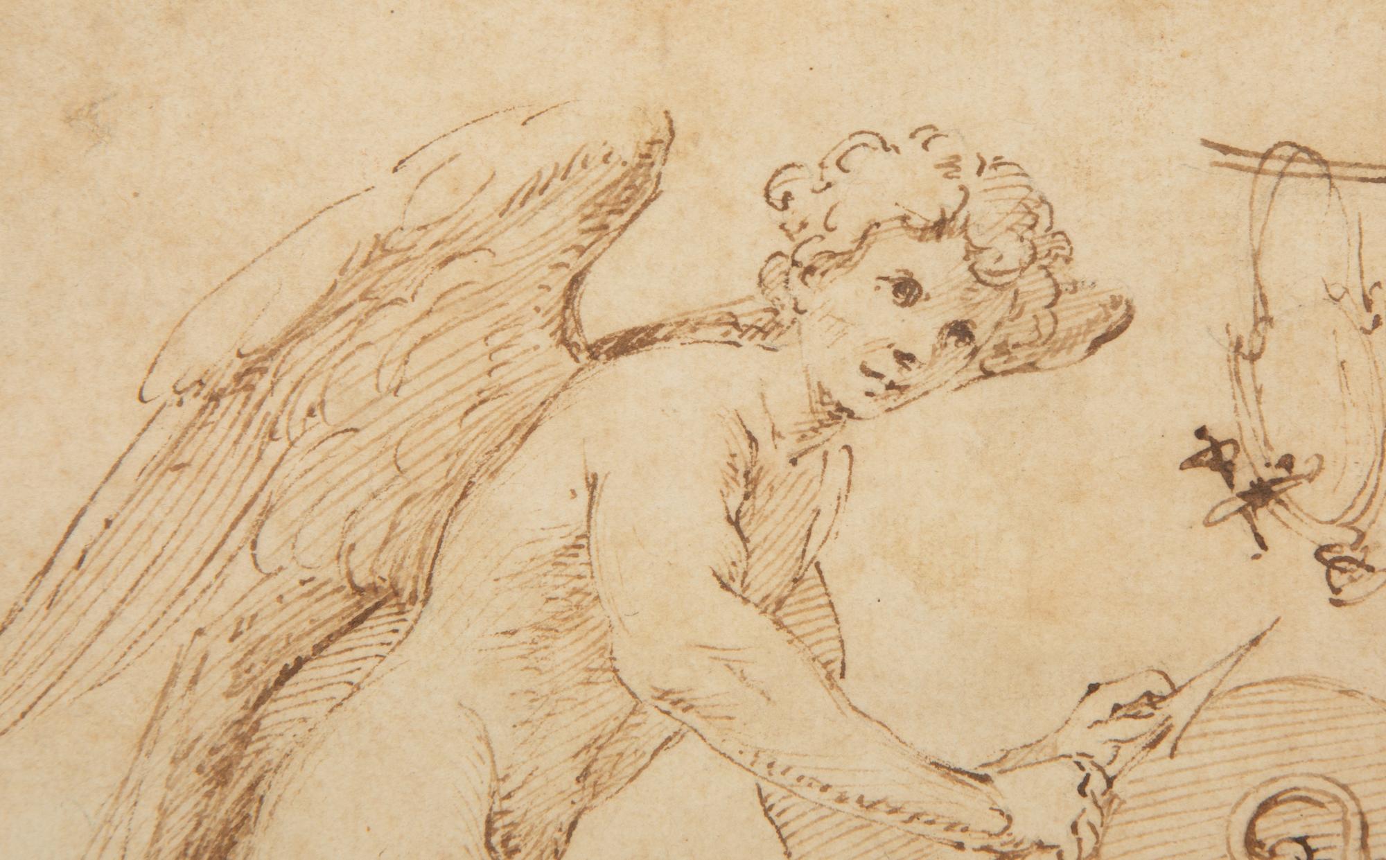 Cupid Sharpening Arrows