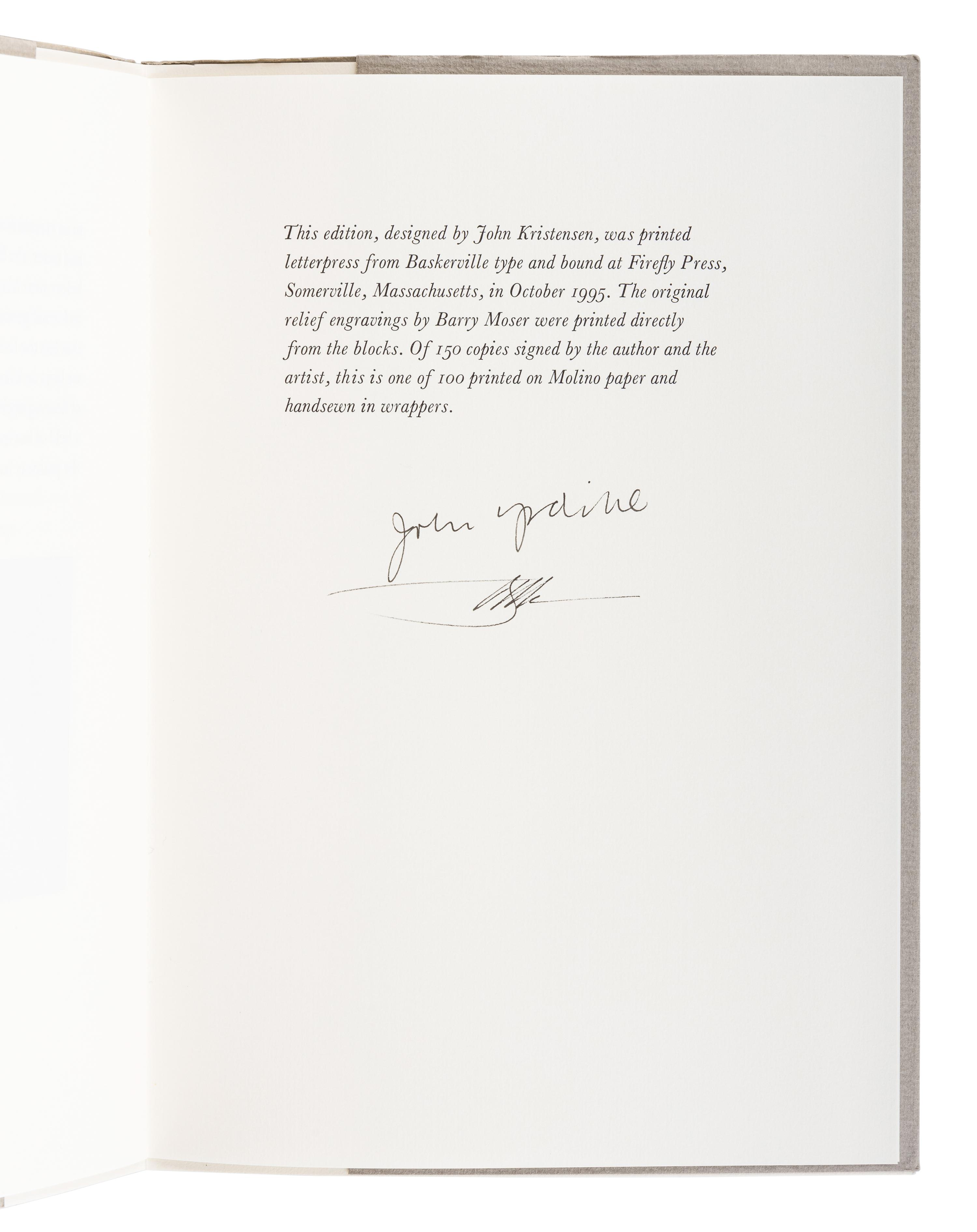 UPDIKE, John (1932-2009). A group of 17 limited edition pamphlets of Updike’s works, MANY SIGNED, comprising: