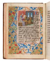 MASTER OF THE CLUNY ROMULÉON (active Paris, c. 1480-1500) Book of Hours, use of Paris, in Latin, illuminated manuscript on parchment [France, Paris, c. 1480-1490]
