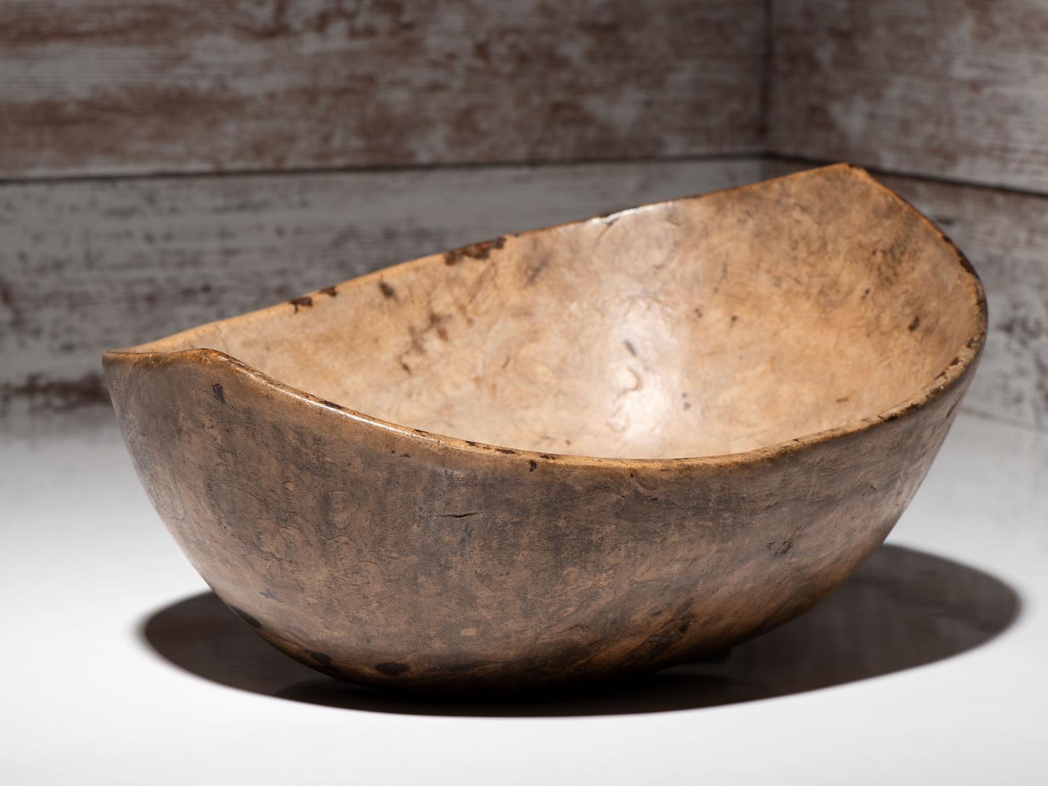 Eastern Woodlands Elm Burl Bowl